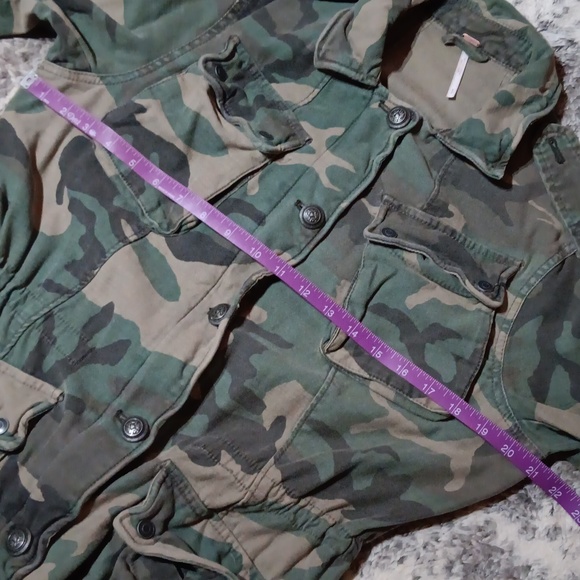 Free People Not Your Brothers Camo Jacket - Picture 6 of 8